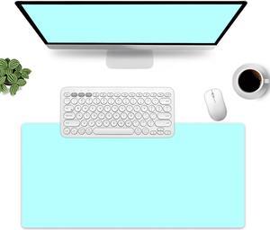 Sky blue Mouse Pad - Mouse Mat for Home and Office, Large Gaming Mousepad Laptop Keyboard Mat with Non-Slip Rubber Base, Stitched Edges 30*60cm