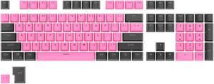 RK ROYAL KLUDGE 104 Keys PBT Keycaps Thick PBT Double Shot Gaming Keycaps for Mechanical Keyboards Keyboard Keys 104 87 61 (Color Random)