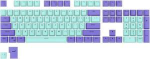 RK ROYAL KLUDGE 104 Keys PBT Keycaps Thick PBT Double Shot Gaming Keycaps for Mechanical Keyboards Keyboard Keys 104 87 61 (Color Random)