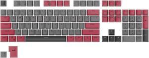 RK ROYAL KLUDGE 104 Keys PBT Keycaps Thick PBT Double Shot Gaming Keycaps for Mechanical Keyboards Keyboard Keys 104 87 61 (Color Random)