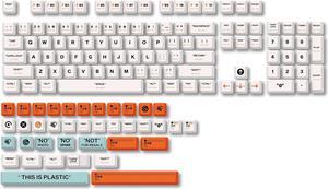 RK ROYAL KLUDGE General PBT Keycaps XDA Profile Dye Sublimation Personalized Keycap for Gamer Mechanical Keyboard