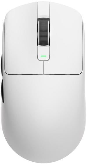 RK Royal Kludge M3 - Wireless Performance Mouse with Ultra-fast Scrolling, Ergo, 26000 DPI, Quiet Clicks, USB-C, Bluetooth - White