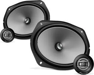 Pioneer 6" x 9" - 450 W Max Power, Carbon/Mica-reinforced IMPP cone, 20mm PI Tweeter - Composite Speakers (pair)