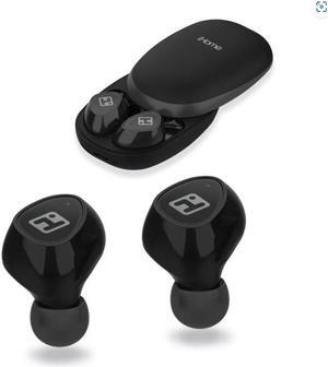 AX-38 TWS Bluetooth Earbuds with One-Touch Slide Case Black