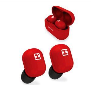 iHome Red XT-10 Bluetooth Truly Wireless Noise-Isolating TCH Earbuds (BE-213)