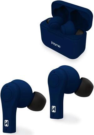 XT-12 True Wireless Bluetooth Sound Isolation Earbuds in Dark Navy Blue