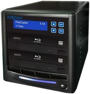 PlexCopier 1 to 1 Blu-ray BD BDXL M-Disc CD DVD Duplicator Copier Tower with Free Copy Protection