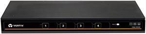 Avocent Cybex SC845D 4-Port Secure Desktop KVM Switch