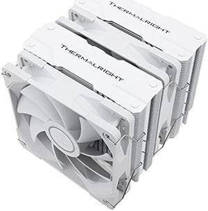 Thermalright Peerless Assassin 120 White CPU Air Cooler, 6 Heat Pipes,TL-C12W PWM Fan,Aluminium Heatsink Cover, AGHP Technology, for AMD AM4/AM5/Intel LGA 1700/1150/1151/1200/2066/2011 (PA120 White)
