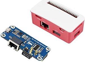 Waveshare PoE Ethernet/USB Hub Box for Raspberry Pi Zero (3x USB 2.0,  802.3af-Compliant)