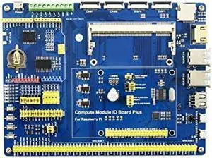 Waveshare Compute Module IO Board Plus Development Composite Breakout Board for Developing with Raspberry Pi CM3 CM3L Various Common Use Components
