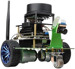 Waveshare JetBot Professional Version ROS AI Kit Compatible with The NVIDIA Jetbot Open-Source Project Program AI Robot Lidar Mapping Vision Processing RP2040 Microcontroller Accessories Only
