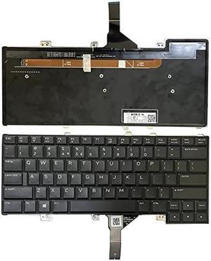 GinTai Laptops US Keyboard Colorful Backlit Replacement for Dell Alienware 13 R3 Alienware 15 R3 Alienware 15 R4 US 0D09KN PK1326S1C01
