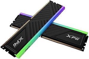 XPG DDR4 D60G RGB 16GB (2x8GB) 3200MHz PC4-25600 U-DIMM CL16-20-20 Desktop  Memory Kit White (AX4U320038G16A-DW60) 