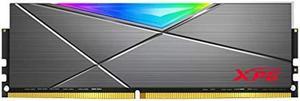 XPG DDR4 D50 RGB 16GB (2x8GB) 3200MHz PC4-25600 U-DIMM 288-Pins Desktop Memory CL16-20-20 Kit Grey (AX4U32008G16A-DT50)