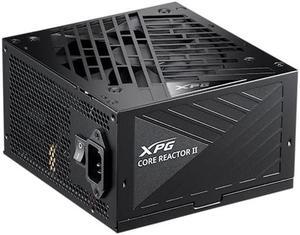 XPG Core Reactor Modular PSU: ATX3.0-80 Plus Gold - ATX - Fully Modular Power Supply - 10 Year Warranty - 750 Watt(COREREACTORII750G-BKCUS)