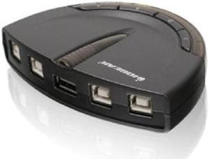 IOGEAR 4-Port USB 2.0 Automatic Printer Switch, GUB431