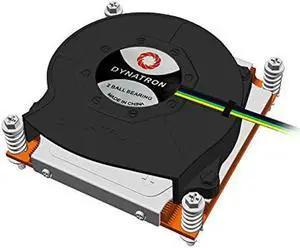 Dynatron T06 LGA115x LGA1200 Copper Heatsink with Skiving Fans CPU Cooler, 125W TDP