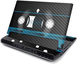MightySkins Skin for Alienware AREA-51M R2 (2020) - Abstract Black | Protective, Durable, and Unique Vinyl Decal wrap Cover | Easy to Apply, Remove, and Change Styles | Made in The USA