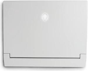 MightySkins Skin Compatible with Alienware X14 (2022) Full Wrap Kit - Solid White | Protective, Durable, and Unique Vinyl Decal wrap Cover | Easy to Apply & Change Styles | Made in The USA