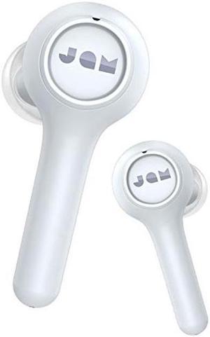 Jam True Wireless Exec Earbuds with Background Noise Reduction, White
