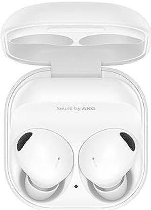 SAMSUNG Galaxy Buds 2 Pro True Wireless Bluetooth Earbuds w Noise Cancelling HiFi Sound 360 Audio Comfort Ear Fit HD Voice Conversation Mode IPX7 Water Resistant US Version White Pack of 1