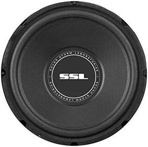 Sound Storm Laboratories SS12 High-Power Single 4  Voice-Coil Subwoofer, 12", 800W, Set of 1