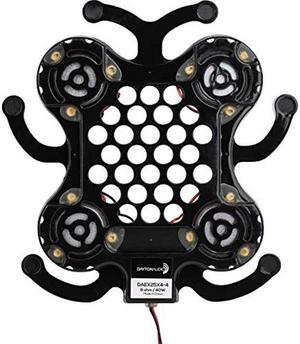Dayton Audio DAEX25X4-4 Bullfrog Vented Disc Spider 25mm x 4 Exciter with 320mm Cable 40W 8 Ohm