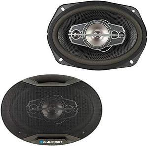 BLAUPUNKT GTX695 6" x 9" 5-Way Coaxial Car Speakers 750 Watts 4 Ohm