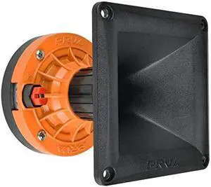 PRV AUDIO WG270Ph Horn Driver - 1" Exit Phenolic Compression Driver 150 Watts Max Power 8 Ohm 106.5 dB 75 Watts RMS with Compact 60deg x 60deg Exponential Horn for Car Audio