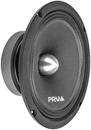 PRV AUDIO 8 Inch Midrange Speaker 8MR500-4 Bullet, 500 Watts Program Power, 4 Ohm, 1.5 in Voice Coil Bullet Speakers for Car Audio Door Louspeaker (Single)