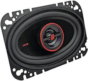 Cerwin Vega H746 4" x 6" 30W RMS / 275W MAX 2-Way Coaxial Speakers Set of 2 - Black