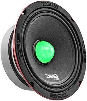 DS18 PRO-X8.4BMRGB Loudspeaker with RGB Light Bullet - 8", Midrange, 550W Max, 275W RMS, 4 Ohms - Premium Quality Audio Door Speakers for Car or Truck Stereo Sound System (1 Speaker)
