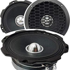 Gravity 2X WZ6G Warzone Series 6.5-Inch 1000 Watts Maximum Power Handling Mid-Range Coaxial Car Audio Loud Speaker 4 -Ohms Impedance with 92dB Sensitivity