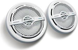 Sony XSMP1611 6.5-Inch Dual Cone Marine Speakers (White)