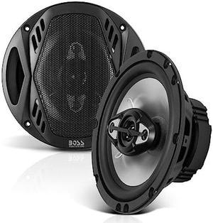 BOSS Audio Systems NX654 Car Speakers - 400 Watts Per Pair, 200 Watts Each, 6.5 Inch, Full Range, 4 Way, Sold in Pairs