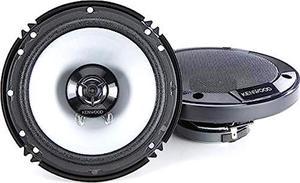 Kenwood KFC-1666S 300 Watts 6.5" 2-Way Car Coaxial Speakers with Sound Field Enhancer - Pair