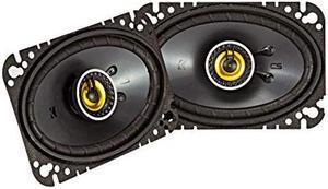 Pair KICKER 46CSC464 4x6" 300 Watt 4-Ohm 2-Way Car Audio Coaxial Speakers CSC464
