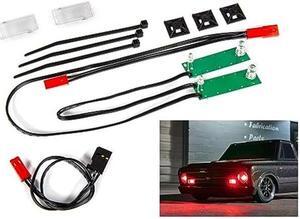 Traxxas 9496R Led Light Set, Front, Complete (Red) (Includes Light Harness, Power Harness, Zip Ties (9))