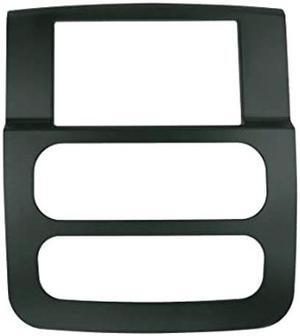 Scosche CR1299DDB Compatible with 2002-05 Dodge Ram ISO Double Din Dash Kit Black