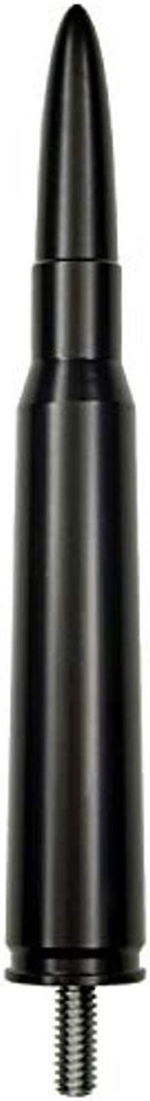 AntennaMastsRus - Made in USA - 50 Caliber Bullet Aluminum Antenna is Compatible with Ford F-150 (2009-2023) - USA Stainless Steel Threading