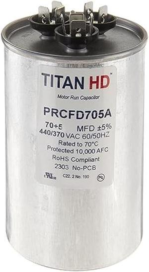 Packard Titan Hd 70+5Mfd, 440/370V, Round Prcfd705A