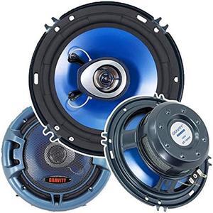 (Pair) Gravity 6.5" inch 2-Way 230 Watts Coaxial Car Speakers CEA Rated - 1686H