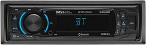 BOSS Audio Systems 625UAB Multimedia Car Stereo - Bluetooth Audio And Hands Free Calling, Single Din, MP3 Player, No CD/DVD Player, USB Port, AUX Input, AM/FM Radio Receiver, Detachable Face