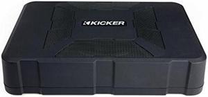 Kicker 11HS8 8 150 Watt Hideaway Compact Car Audio Powered Subwoofer Sub HS8