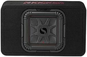 KICKER 46TL7T102 L7T 10" 500w Car Subwoofer Solo-Baric Sub in Slim Enclosure Box