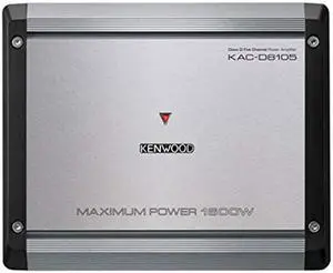 KENWOOD KAC-D8105 D Series 1,600-Watt 5-Channel Class D Amp