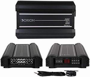 Orion XTR1000.4 Four Channel Car Audio Amplifier with Built-in High And Low Pass Filters, Bass Boost, Tri-Mode Capable / FREE ALPHASONIK EARBUDS