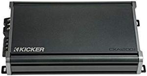 KICKER 46CXA12001T CXA12001 1200 Watt RMS Mono Class D Car Stereo Amplifier Amp