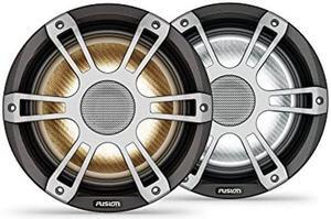Garmin Fusion(r) Signature Series 3i Marine Coaxial Speakers, 8.8" 330-watt CRGBW Coaxial Sports Gray Marine Speakers (Pair)